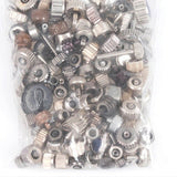 100 PIECES/Pack Assortment Multiple Sizes Mixed Packaging Watch Crown