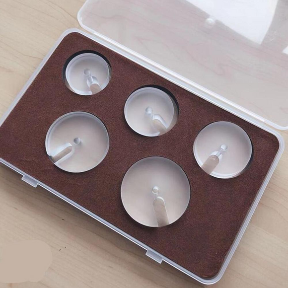 Assort Size Watch Glass Press Dies 55mm Max Diameter Watch Glass Press Dies