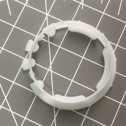 7.6mm plastic spacer ring for ETA 2824/2836/2846 watch movements, precise cushion mount.