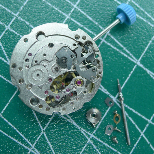 Miyota 6T28 automatic mechanical watch for women, sleek design with stainless steel case.