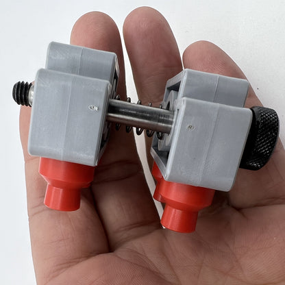 Bergeon 5090 waterproof watch case holder securing watches during repairs and assembly.