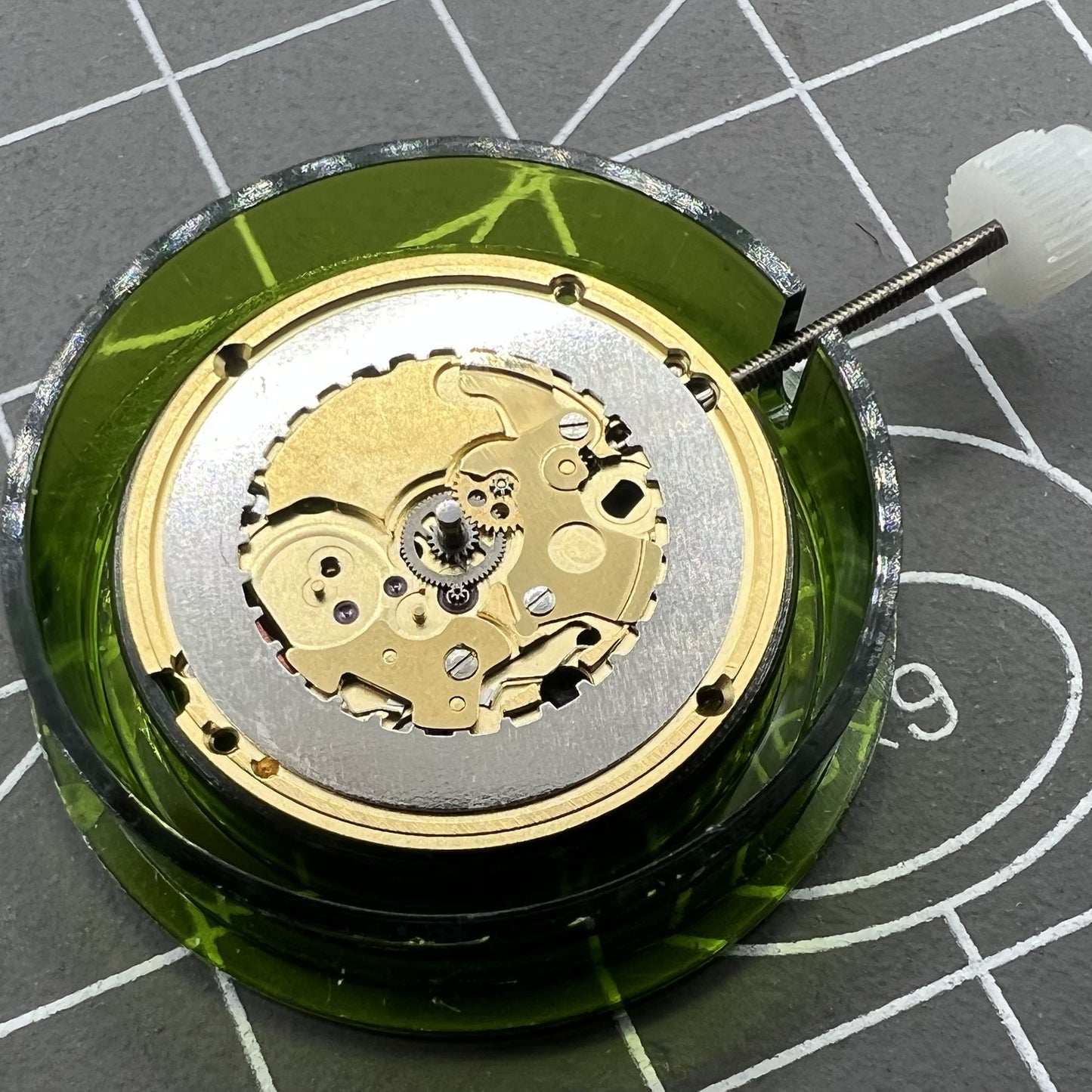 Uhrwerk ETA 256.111 Quarz Ersatz V8, pr�zises Uhrwerk f�r Uhrreparaturen ohne Zifferblatt, hochwertige ETA Qualit�t
