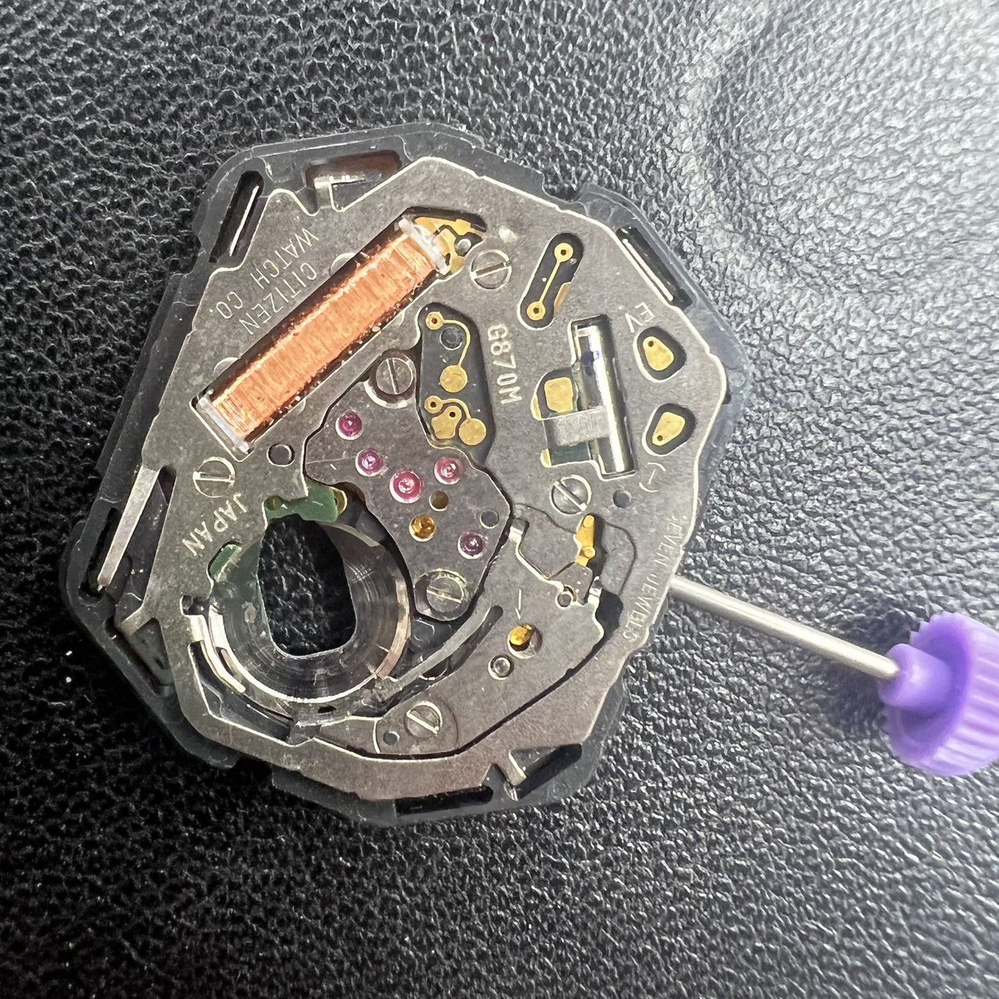 Citizen Solar Uhr G870M mit 2 Zeigern Japan Uhrwerk