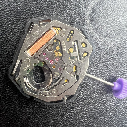 Citizen Solar Uhr G870M mit 2 Zeigern Japan Uhrwerk