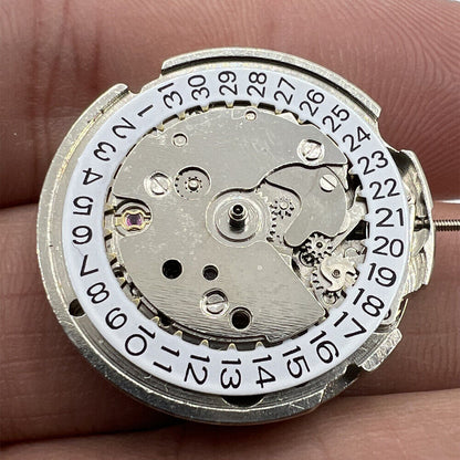 Dandong 7120 automatic watch with single calendar and date display at 3 o'clock, China made.