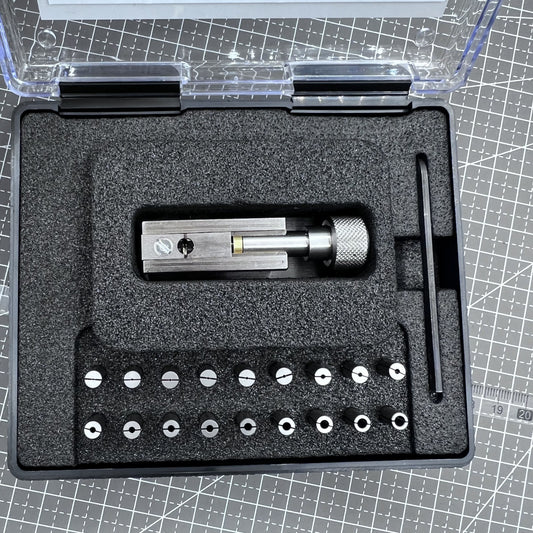 Bergeon Swiss 3010 Uhr Kronen Gehäuse und Zeigerrohrspanner Werkzeug