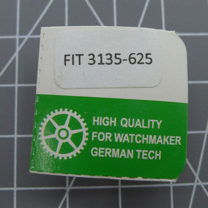Generic 3135-625 date wheel replacement for RLX 3135 automatic watch movement, ensuring precise fit and reliable repair.