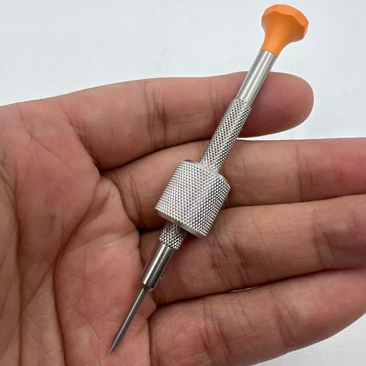Bergeon 30081-TAM-180 drum barrel watch screwdriver for precise horology repairs.