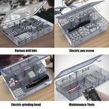 Plastic Container Box for Tools Case Screw Jewelry PartsTransparent Storage