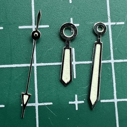 Wholesale luminous watch hands set for Miyota 2115, perfect for watch repair and customization.