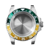 40MM Sapphire Glass Watch Case 316L Stainless Steel Watch Case for NH35 NH36