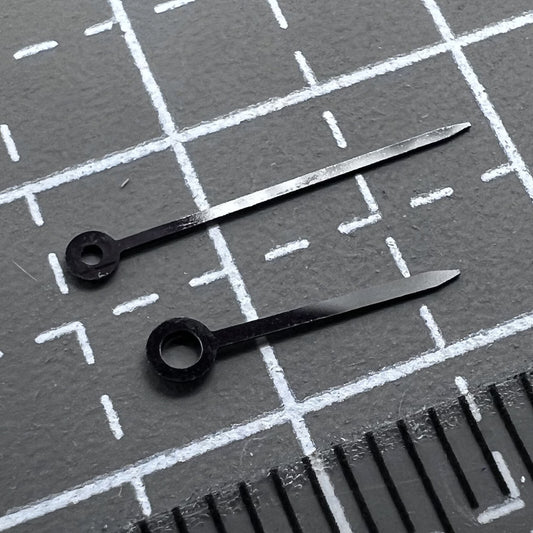 2er Pack schwarze Zeigersätze für ETA Modelle 282 001 002 E03 001 976 001 2000 1