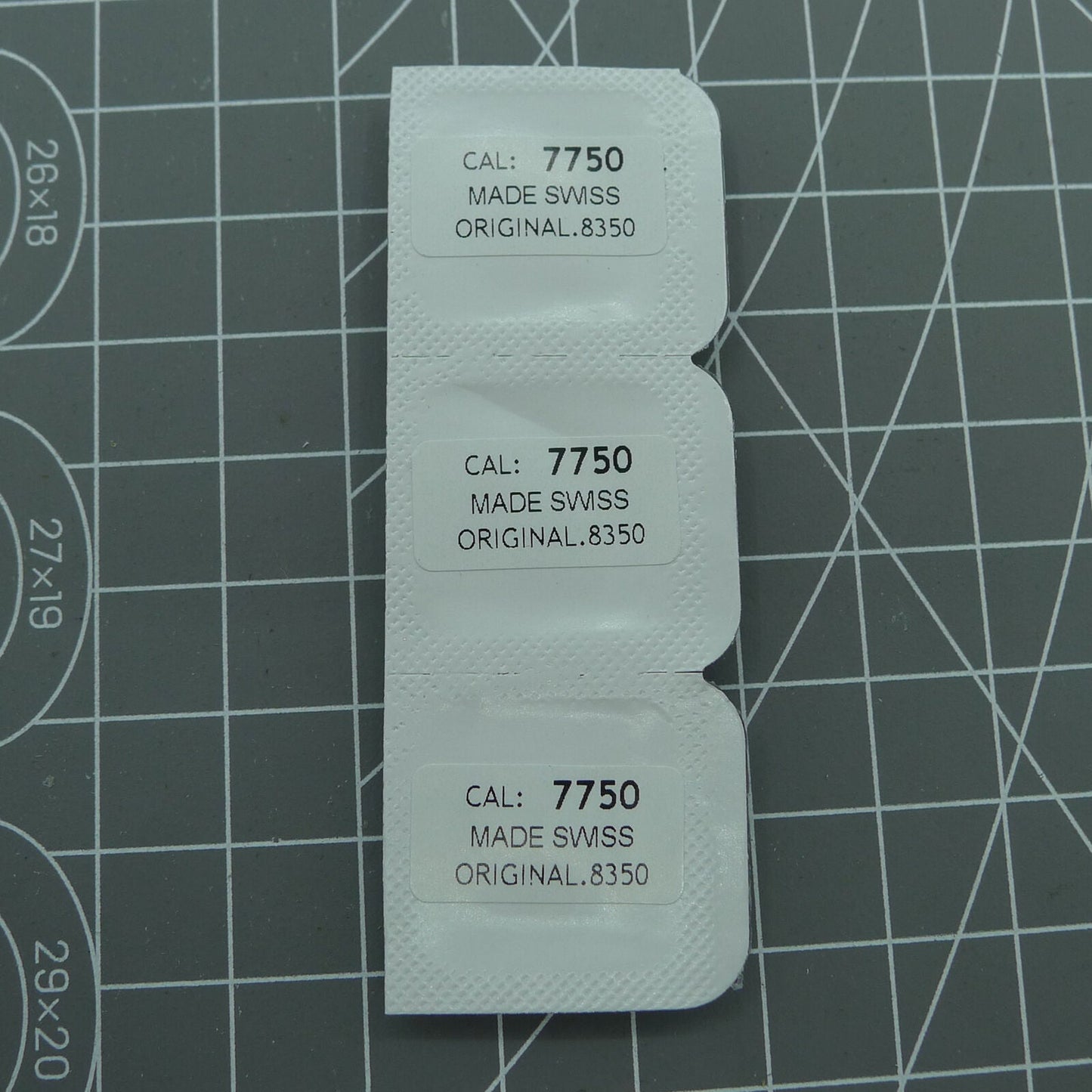 2 Stück Ref 8350 Ersatzteile Hammerfeder mit 2 Funktionen für ETA 7750