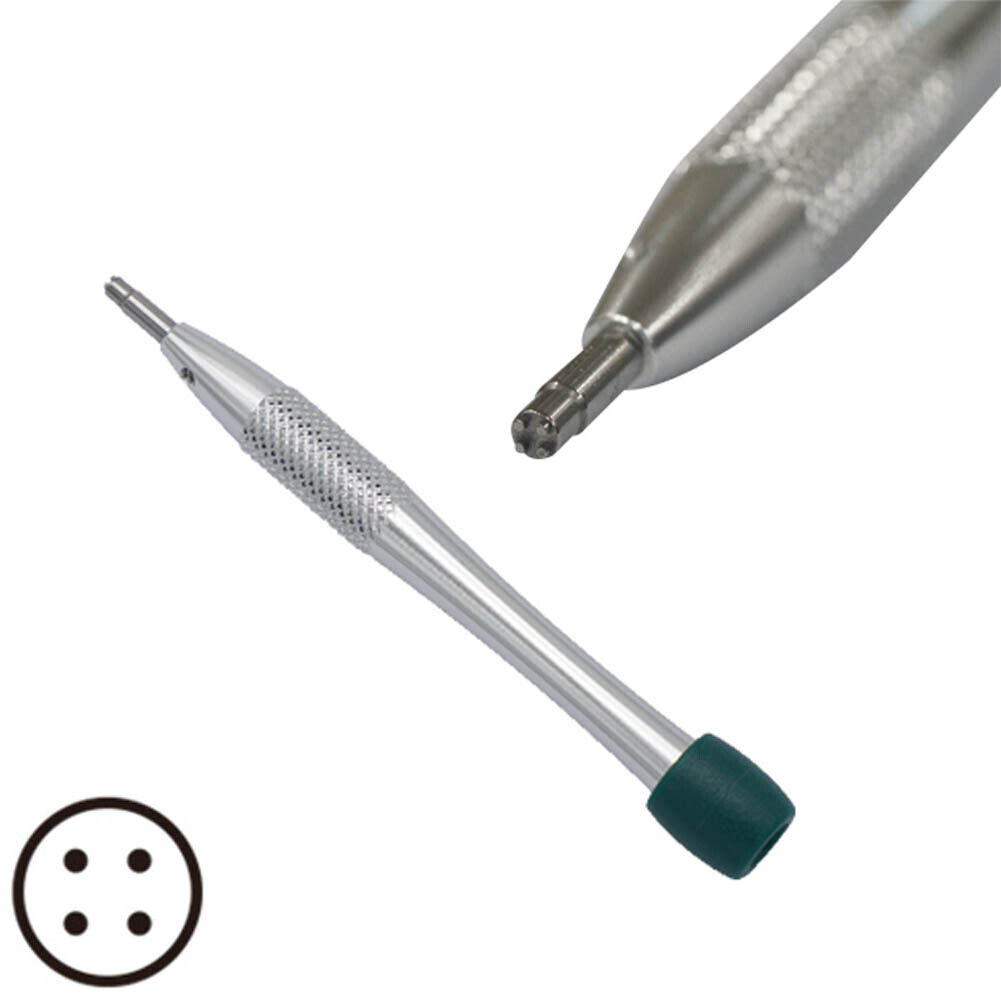 Audemars Piguet AP 5230 Series precision screwdriver set for fine watch repairs, male and female sizes included.