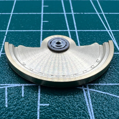 Masse oscillante dorée sculptée Sea Wave pour mouvement Miyota NH35 NH36 