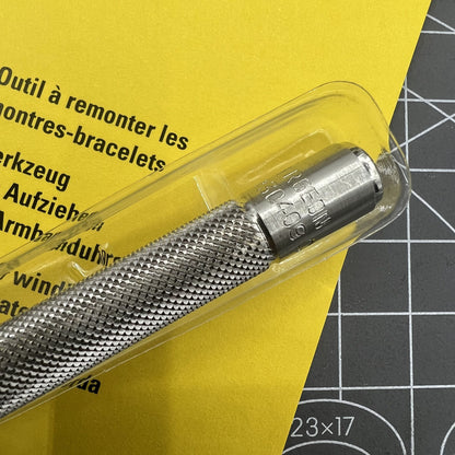 Swiss Bergeon 30409-C watch winding tool for precise 4-6mm button adjustments, essential watch accessory.