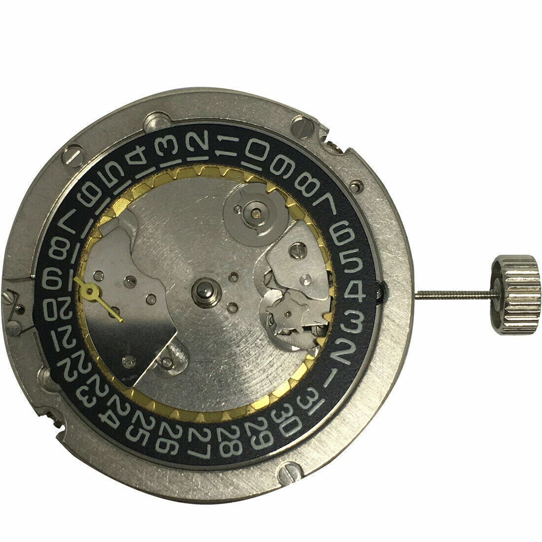 Seagull ST2555 automatic watch movement with small second at 9H and perlage finish for watch accessories.