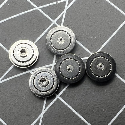Close-up of Ball Bearing Replacement for 46941 46943 watch movements ? precise spare part.