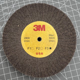 3M Grain Abrasive Wheels Aluminum Oxide Polishing Brush Replace Bergeon 6085-F3