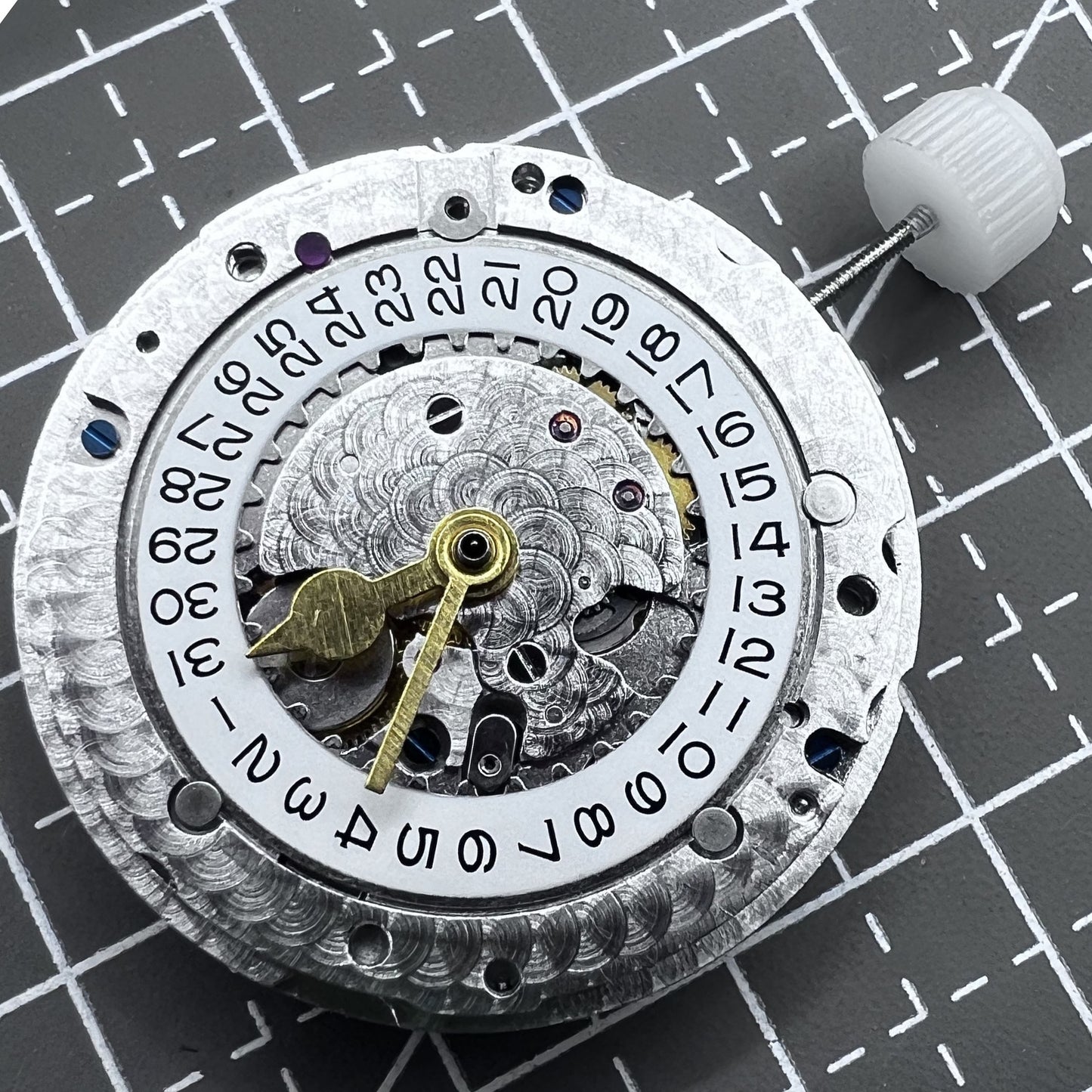 Shanghai 3285 Automatik Uhrwerk mit mechanischem 4-Zeiger GMT f�r pr�zise Zeitmessung