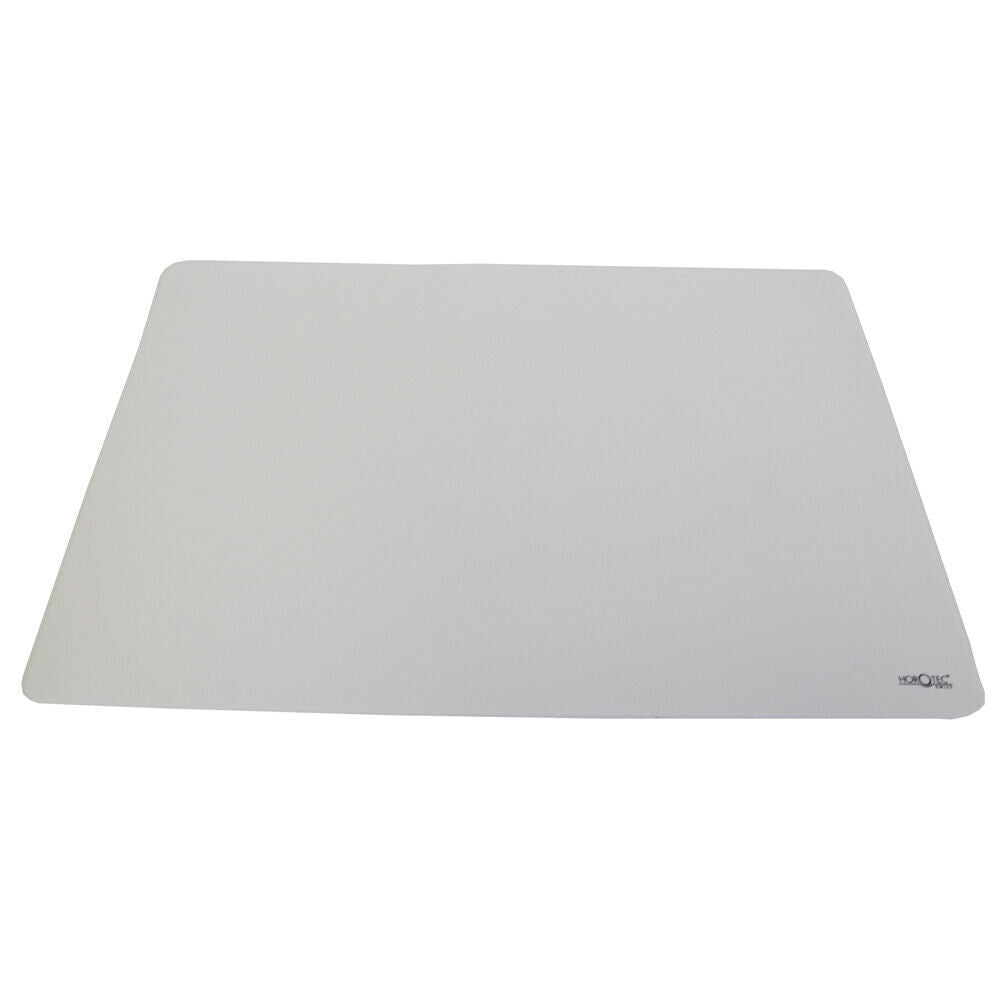 Horotec MSA24.207 white self-adhesive watch repair bench mat, 350x240mm, with durable surface for precise tool organization