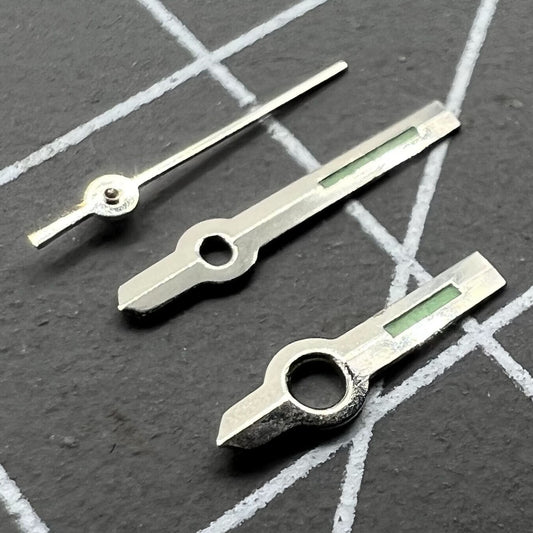 Luminoius watch hands set for Miyota 6601 movement, 9mm/9.5mm/7.5mm lengths, P1-H1-1.