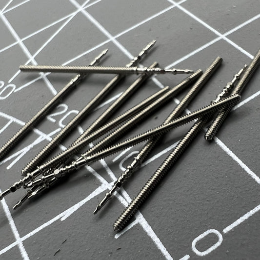 Wholesale watch winding stems compatible with Epson VJ12B, VJ42B, VJ32B movements, durable generic parts.