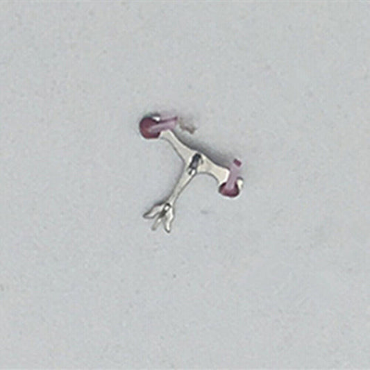 Replacement pallet fork for Miyota 6T51 6601 movement, compatible watch part for precise timekeeping.