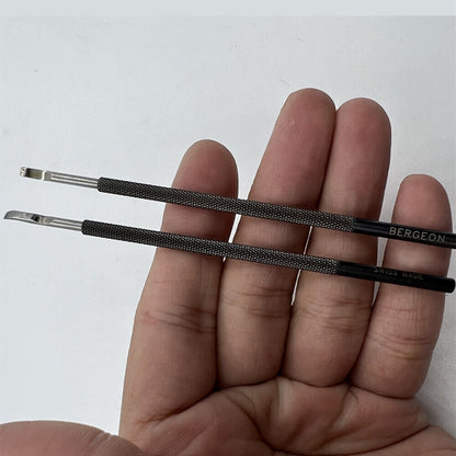 Bergeon 30019 fine watch hands-levers pair for precision watch repair and assembly tools.