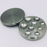 Stainless Steel Watch Oil Benzine Cup 54mm with Anti-Leak Cover Watchmakers Tool