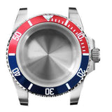 40MM Sapphire Glass Watch Case 316L Stainless Steel Watch Case for NH35 NH36