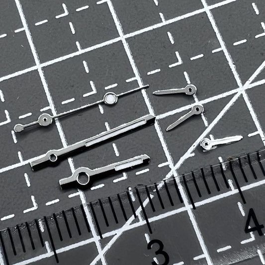2 Sets Pack Leuchtende Grüne Zeiger Mit Silberrand Pfeilform Für VD53 VD54 VD57
