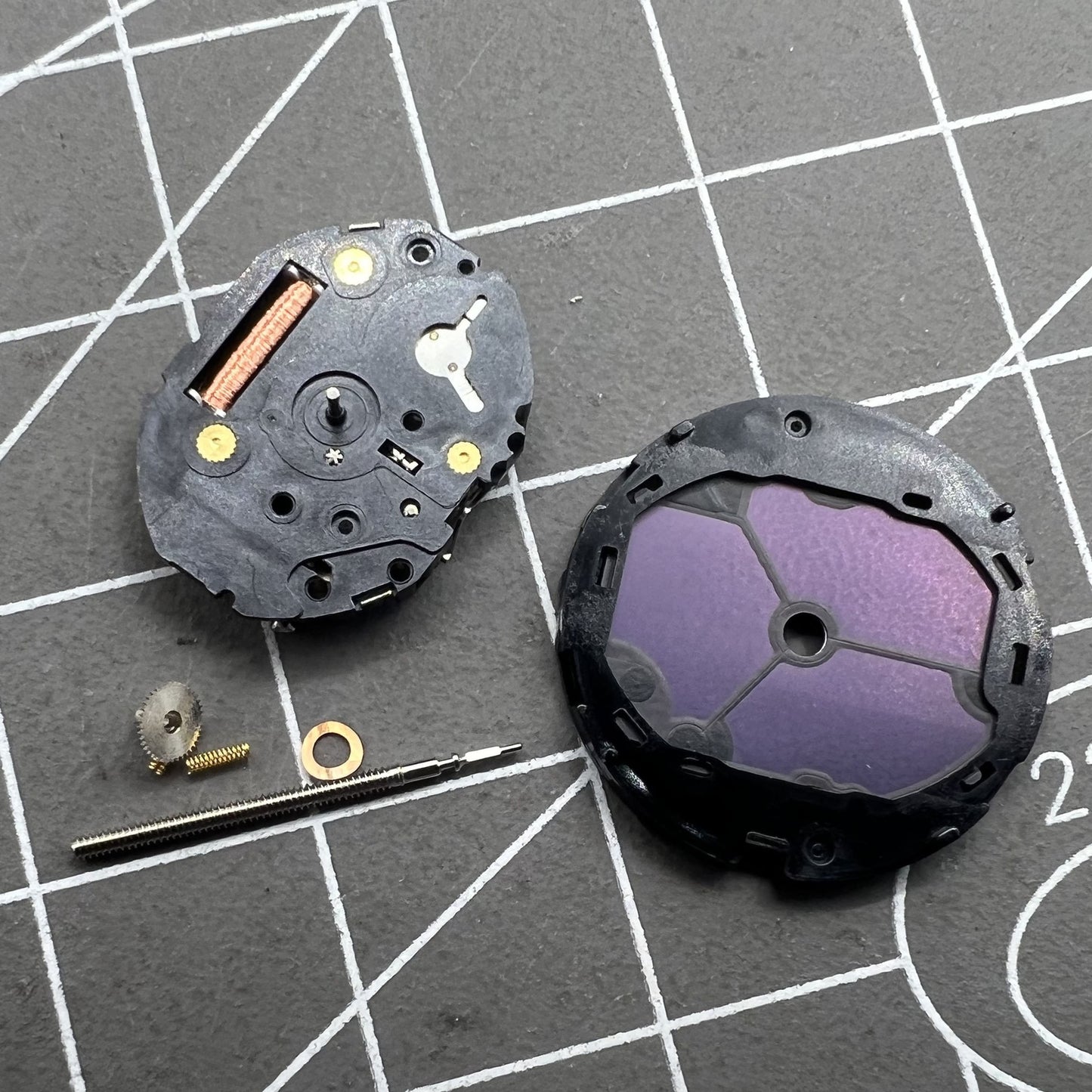 Hattori Epson Solar Quarz Uhr VS15 VS15A Modell mit Solarenergie Antrieb