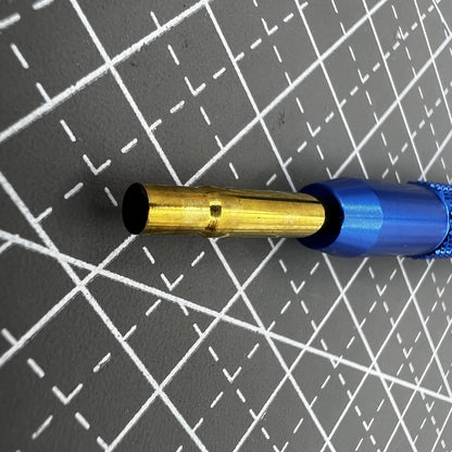Stainless steel screwdriver with 2.3mm internal hex and opposite side, precision tool for watch accessories.