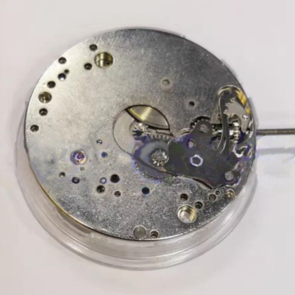 China Made 6498-1 mechanical watch movement with 2 hands and small second at 6 o'clock, precise and durable.