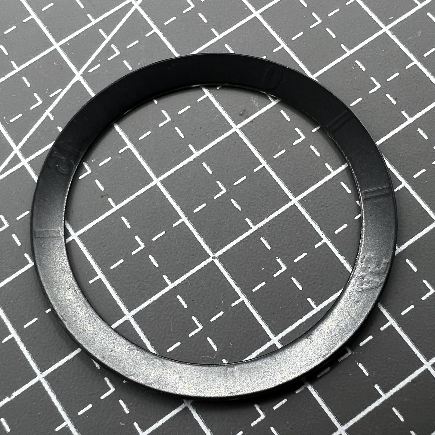 36 mm schwarze Ziffern-Uhrenlünette aus Keramik für Herren- und Damenuhren