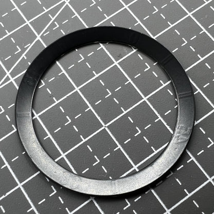 36 mm schwarze Ziffern-Uhrenlünette aus Keramik für Herren- und Damenuhren