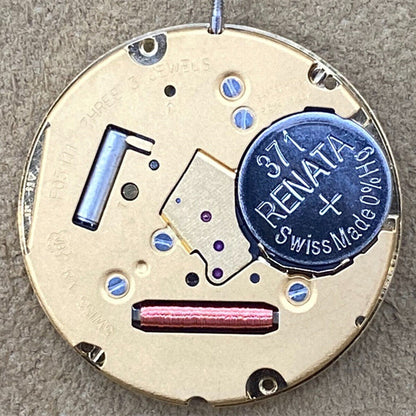 Swiss Made ETA F05.111 quartz watch movement with date at 6, high precision V8 part for repairs