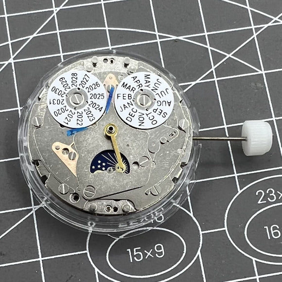 Shanghai Perpetual Calendar Mechanical Movement Replacement of ETA7751