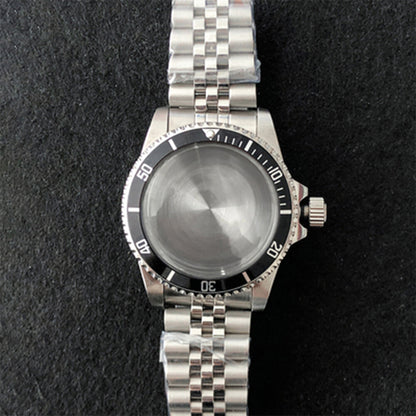 39.5mm Watch Case Stainless Steel Case+Watch Strap Band for NH35/NH36 Movement