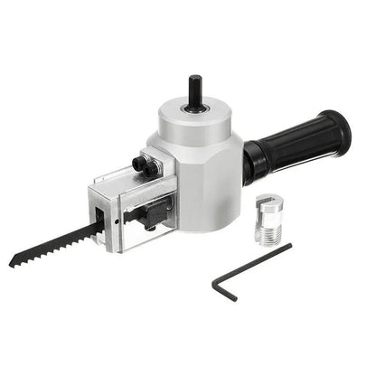 Double head YT-180A metal nibbler cutter attachment for power drills, ensuring precise sheet metal cutting by YT Tools.