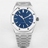 41mm Men's Mechanical Stainless Steel Watch Case + NH35 Movement Sapphire Glass