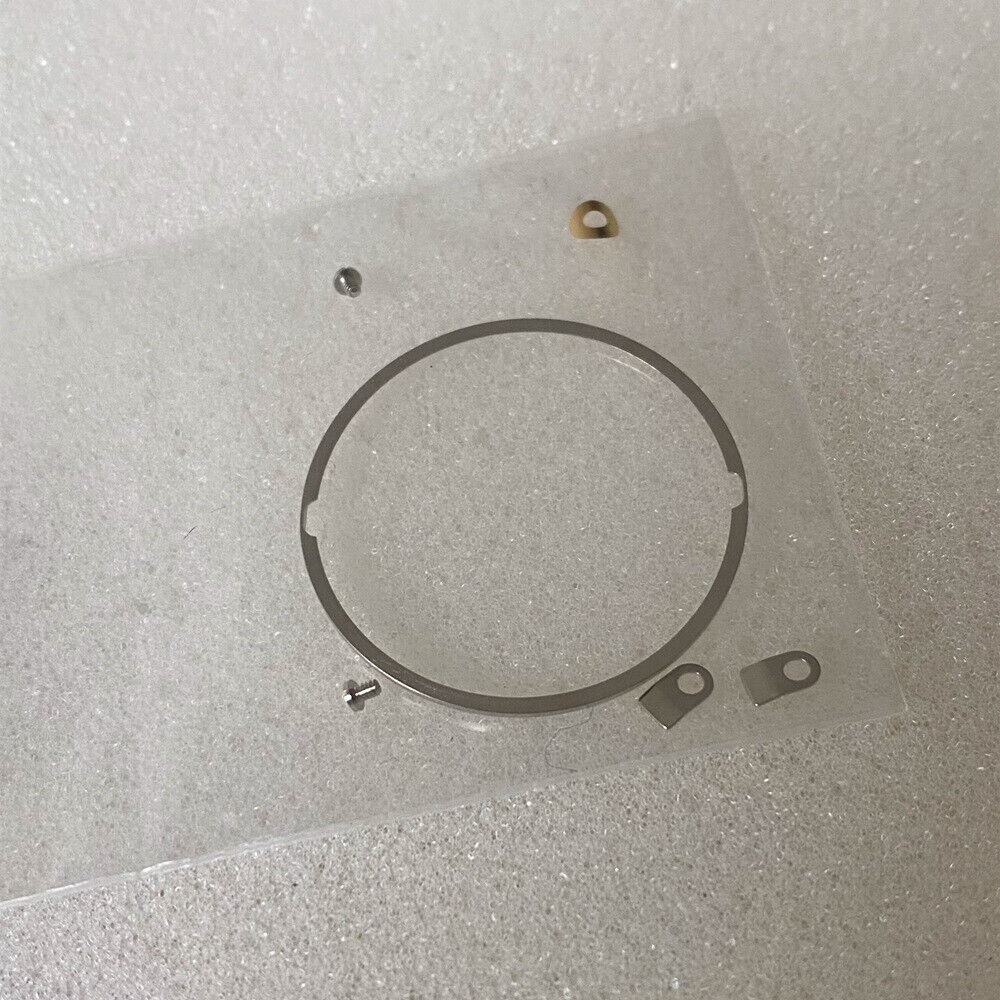 Case cushion mount spacer ring with screws and clamps for ETA2824/2836 movements, durable Fixing Ring.