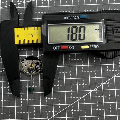 Ronda 1063 Quartz watch movement with three hands, precise timekeeping for elegant accessories.