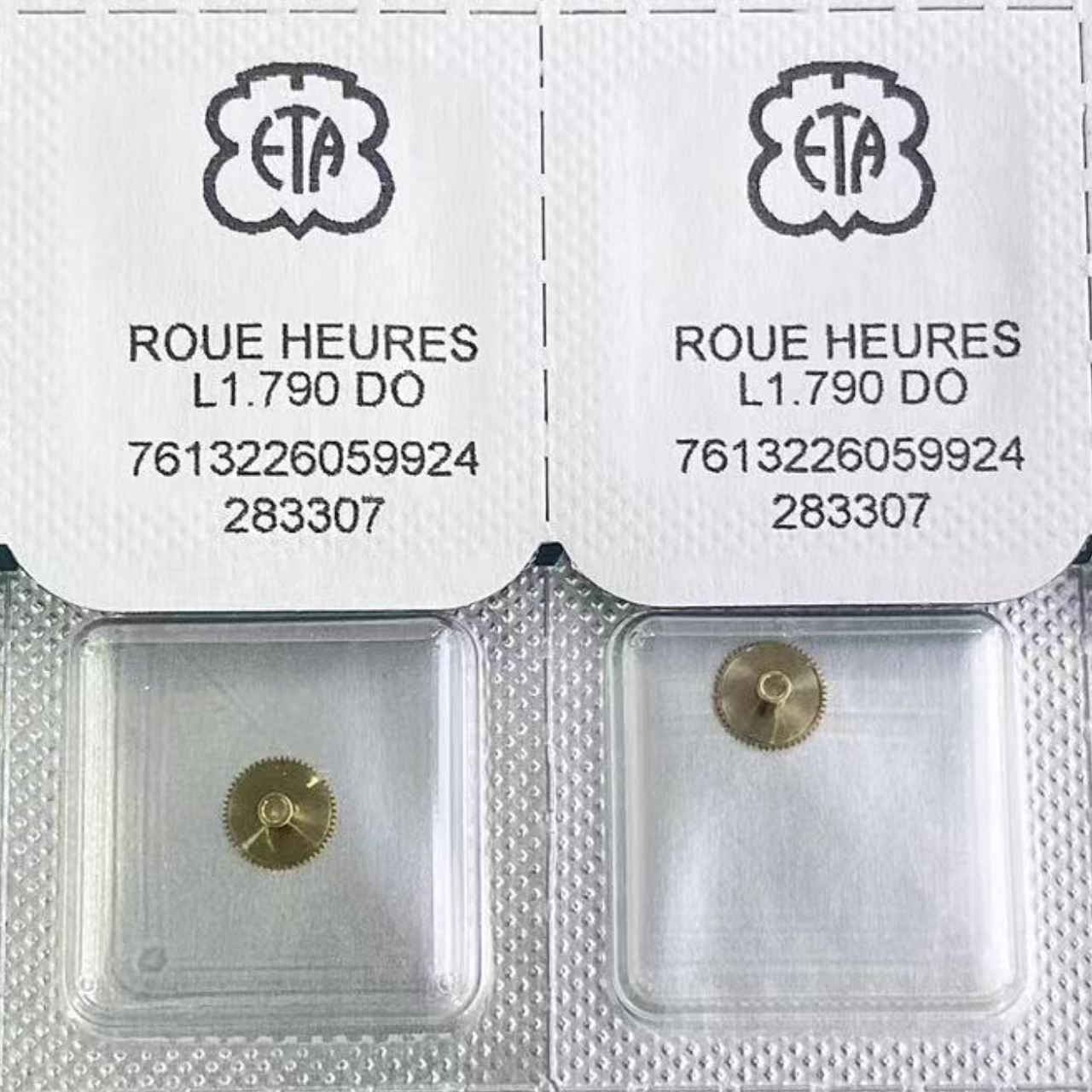 Swiss Made H4 Hour Wheel for ETA2895 Calibre 255 watch movement by HCP, precision gear part.