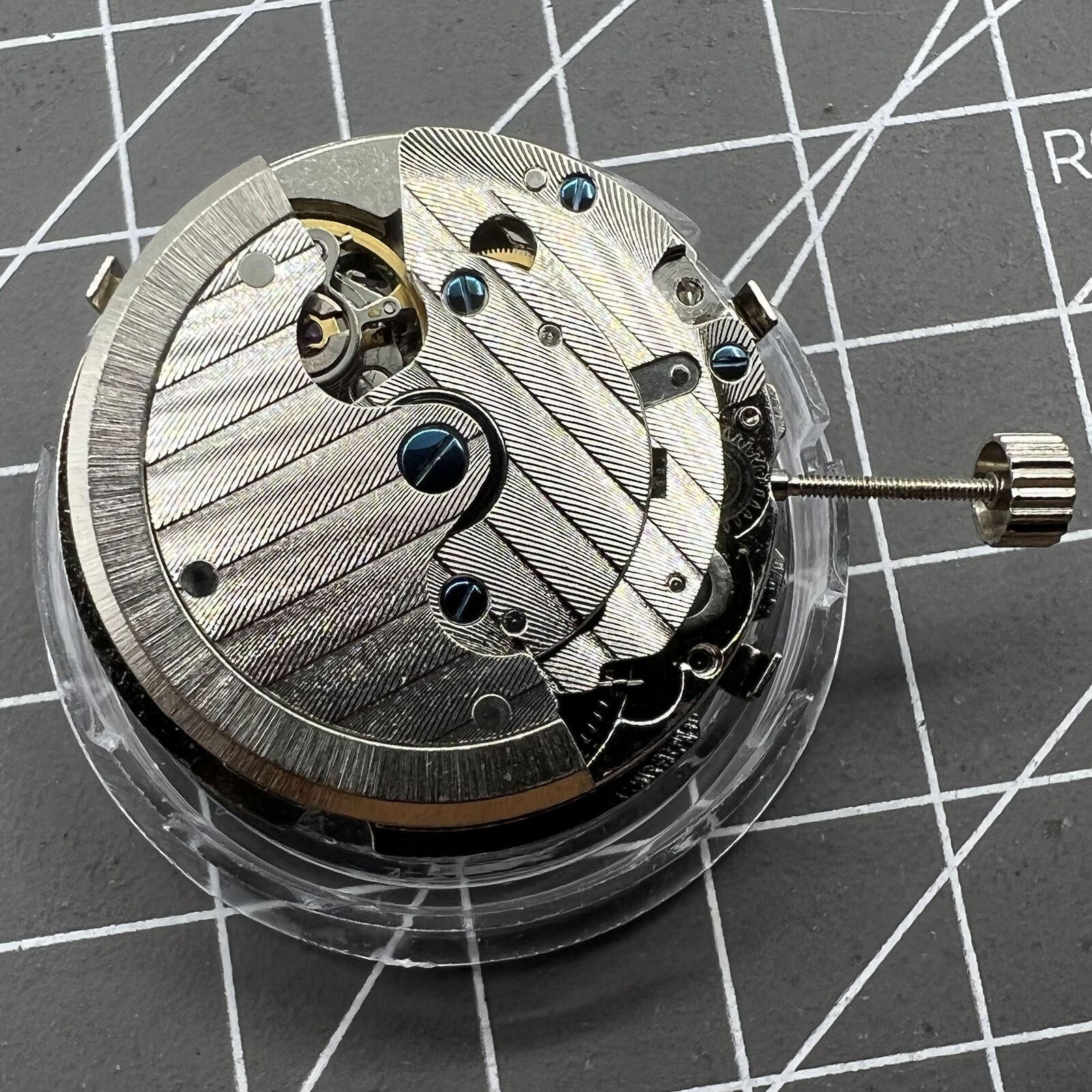 TY2876 T16 watch accessory featuring automatic mechanical movement and small second indicators at four positions, highlighting precision engineering.