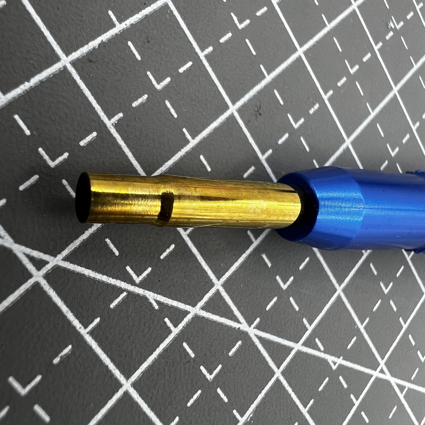 Stainless steel screwdriver with 2.3mm internal hex and opposite side, precision tool for watch accessories.