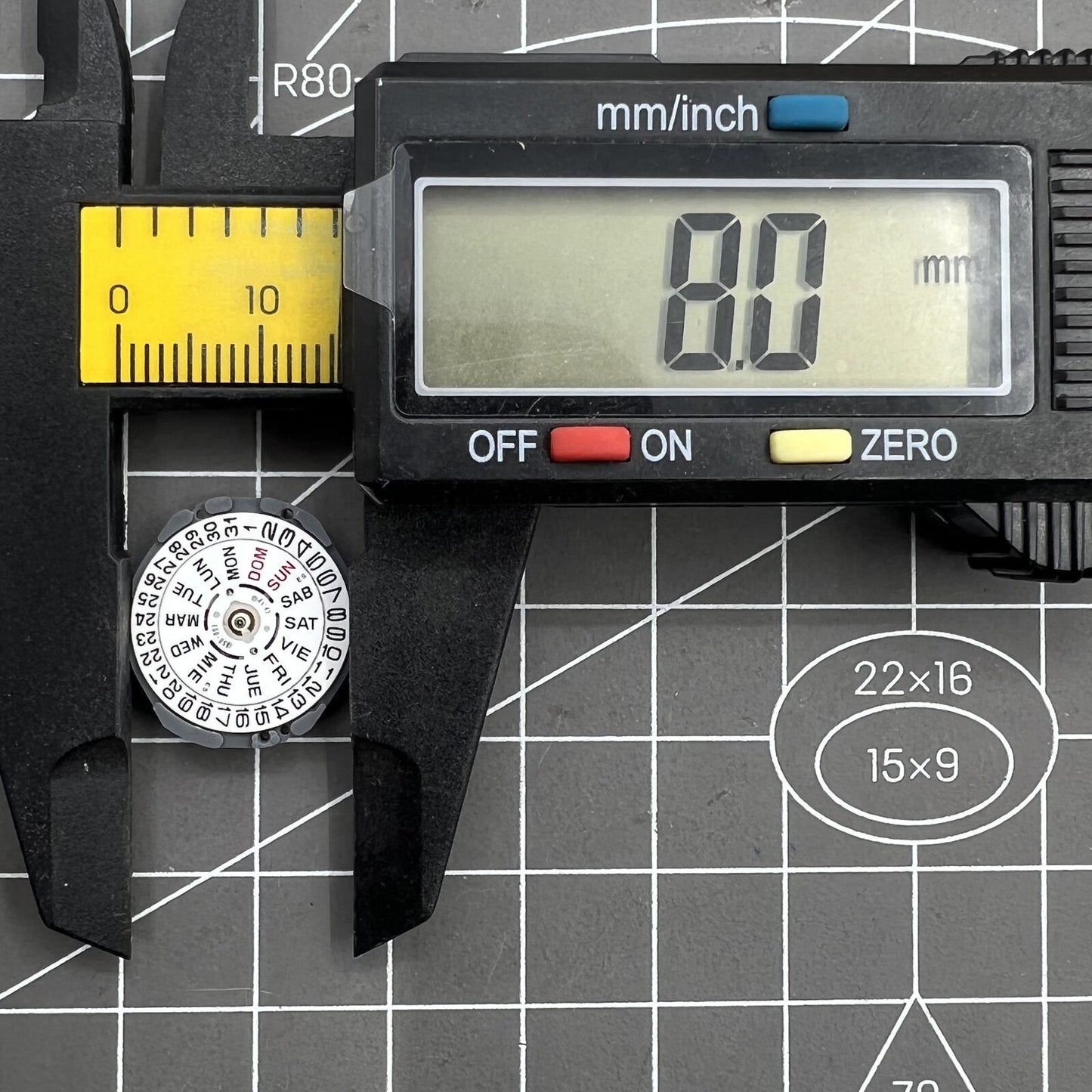 Mouvement à quartz pour montre Hattori Epson VJ23 VJ23B 