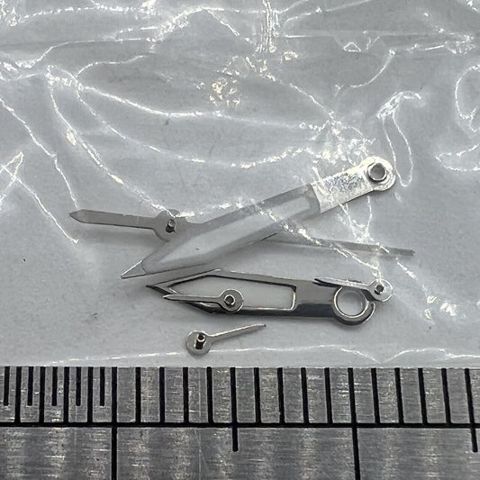 13 mm Uhrzeiger, Pfeilform, grün leuchtend, für Miyota OS10 OS20 OS60 OS80 