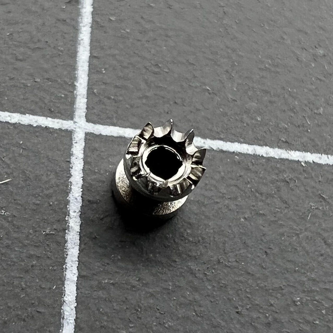 2 Stück Silber Ersatz Schiebepinion Kupplung für ETA6497 ST3600 Uhrwerk